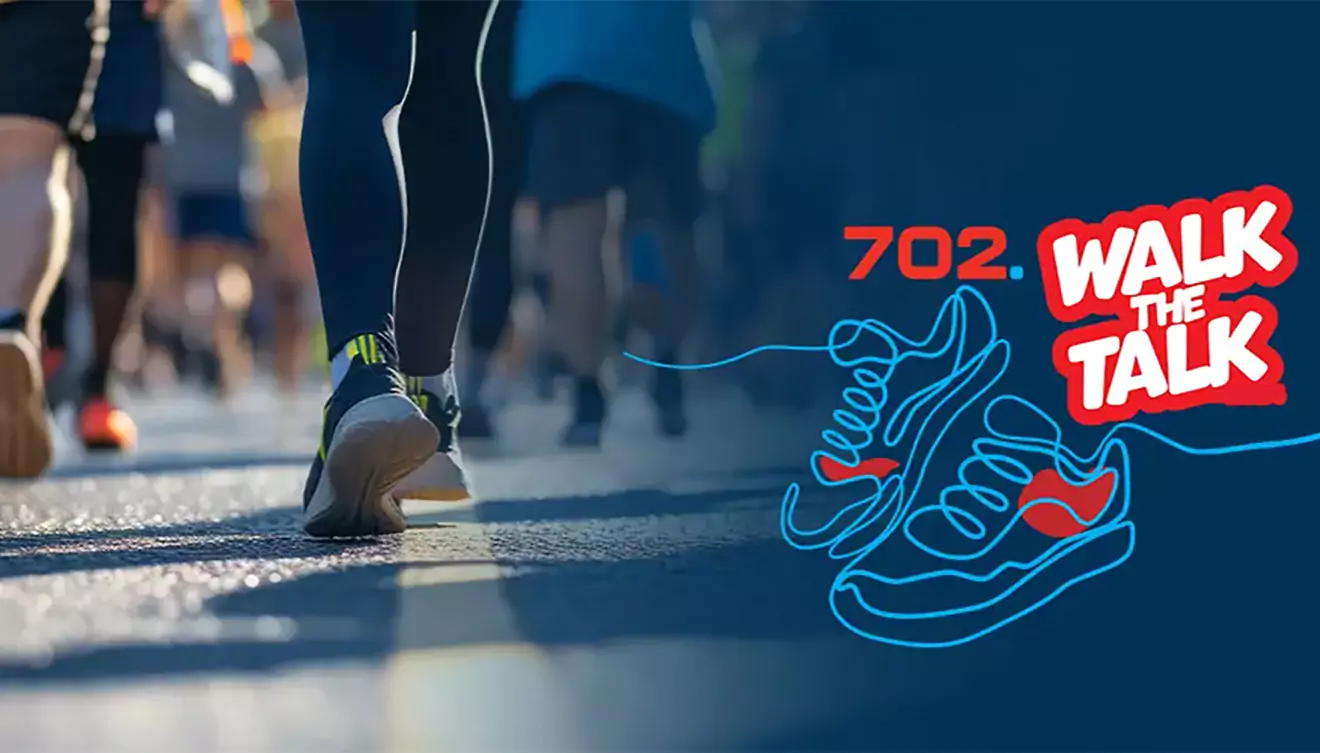 Another 702 Walk the Talk event with RapidStudio, showcasing the teamโs participation and support for a healthy lifestyle - banner